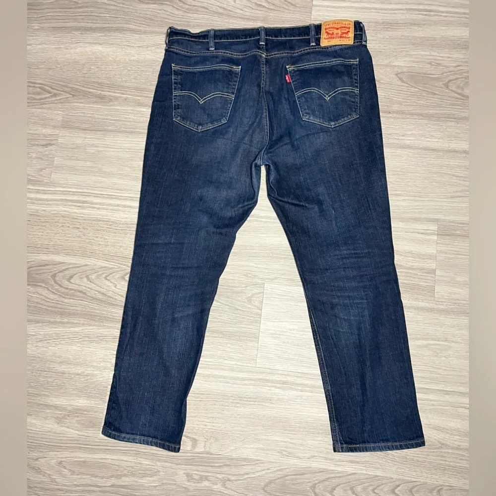 Levis 541 Athletic Fit Stretch Jeans Men's Sz 40W 30L Blue Dark Wash